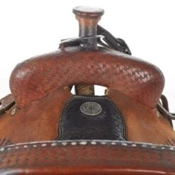 NRS Used 15in Double J Trophy Team Roper -Saddle Gear Pro Sales 01 1023TR 3