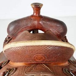 Used 14.5in NRS Competitor Series Olin Young Ranch Roper -Saddle Gear Pro Sales 01 1034TR 03