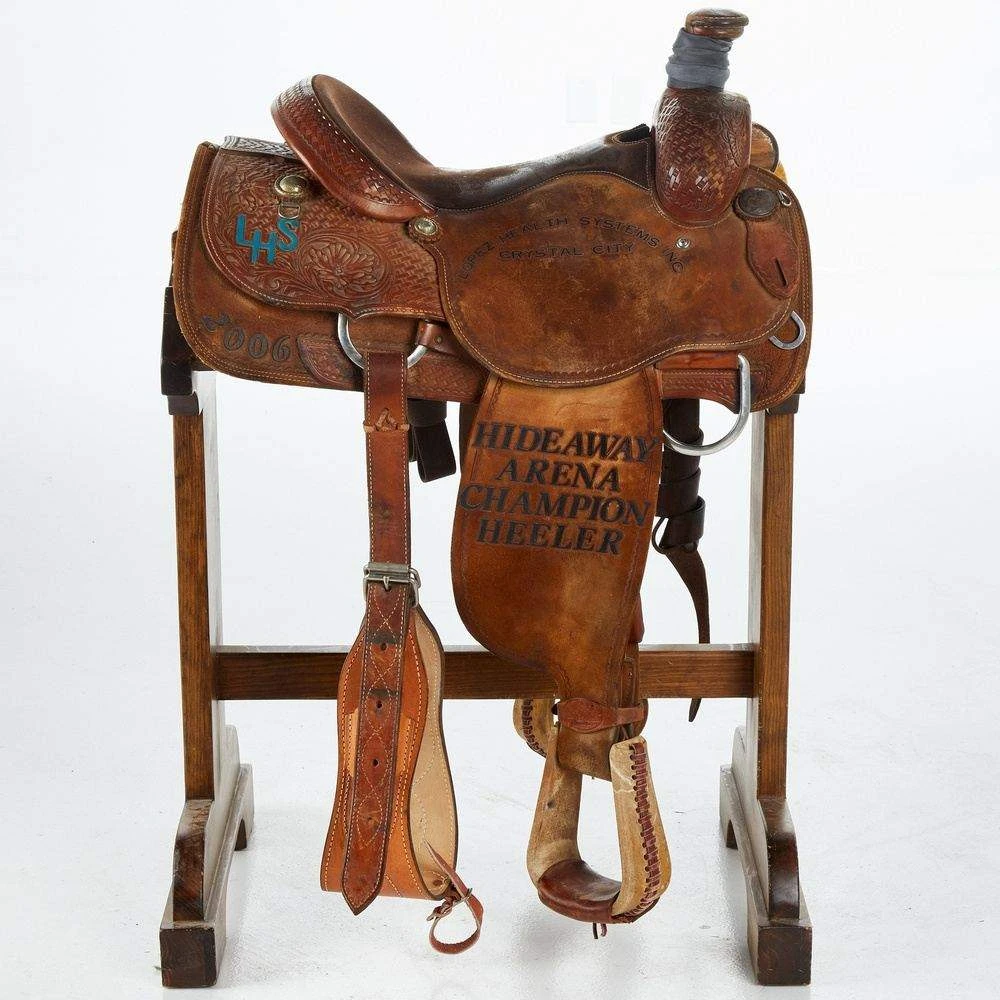 NRS Used 15in Spur Saddlery Team Roper 2 NRS Used 15in Spur Saddlery Team Roper - Image 2