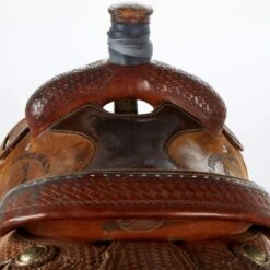 NRS Used 15in Spur Saddlery Team Roper 5 NRS Used 15in Spur Saddlery Team Roper -Saddle Gear Pro Sales 01 1086TR 03