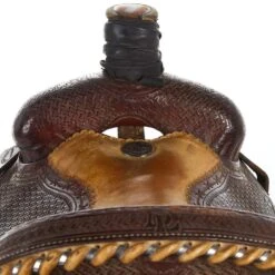 NRS Used 16in Bron Billy's Team Roper 5 NRS Used 16in Bron Billy's Team Roper -Saddle Gear Pro Sales 01 1092TR 2