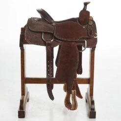 NRS Used 14in Reinsman Clay Tryan Team Roper -Saddle Gear Pro Sales 01 1112TR 1