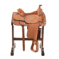 NRS Used 15in Lazy L Team Roper 4 NRS Used 15in Lazy L Team Roper -Saddle Gear Pro Sales 01 829TR 1