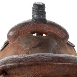 NRS Used 15.5in Cactus Clay Cooper Team Roper -Saddle Gear Pro Sales 01 873TR 3