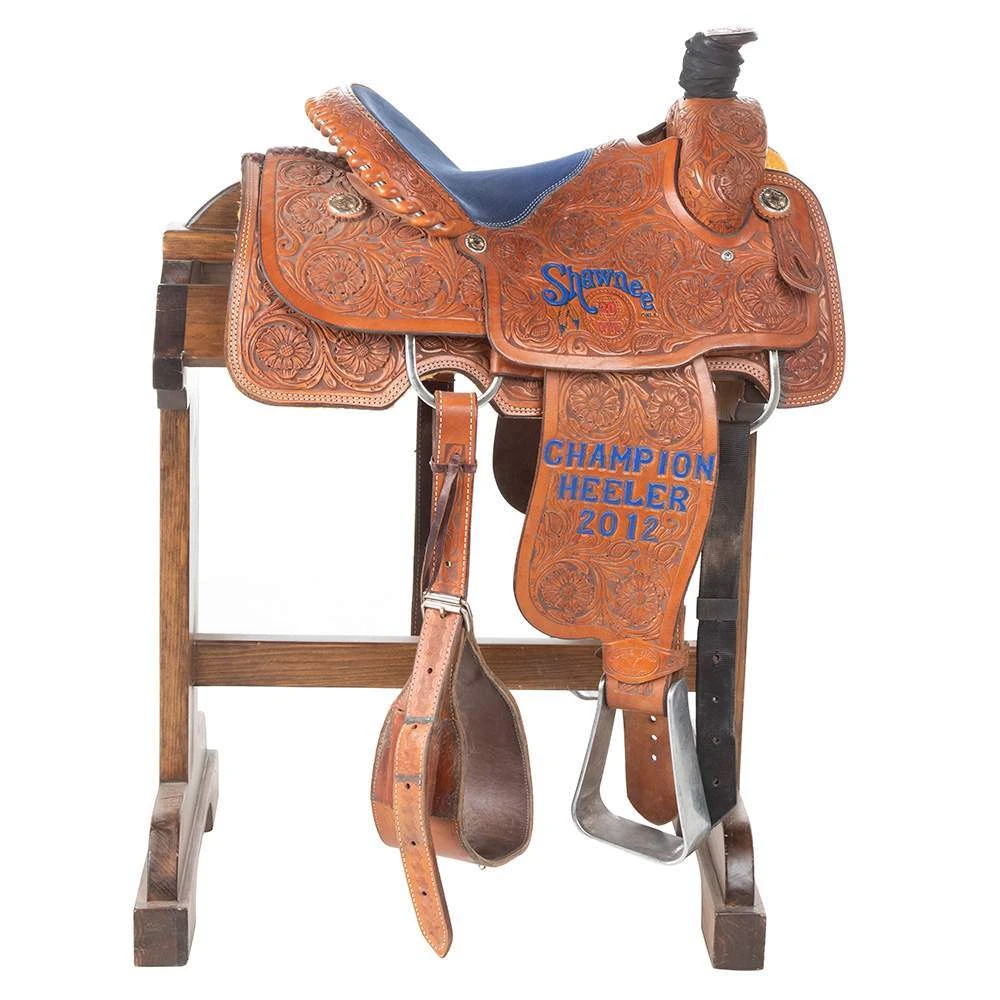 NRS Used 14.5in Twister Trophy Team Roper 2 NRS Used 14.5in Twister Trophy Team Roper - Image 2