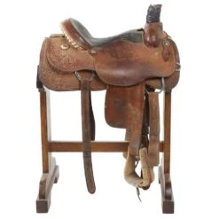 NRS Used 15.5in Cactus Team Roper -Saddle Gear Pro Sales 01 903TR 2