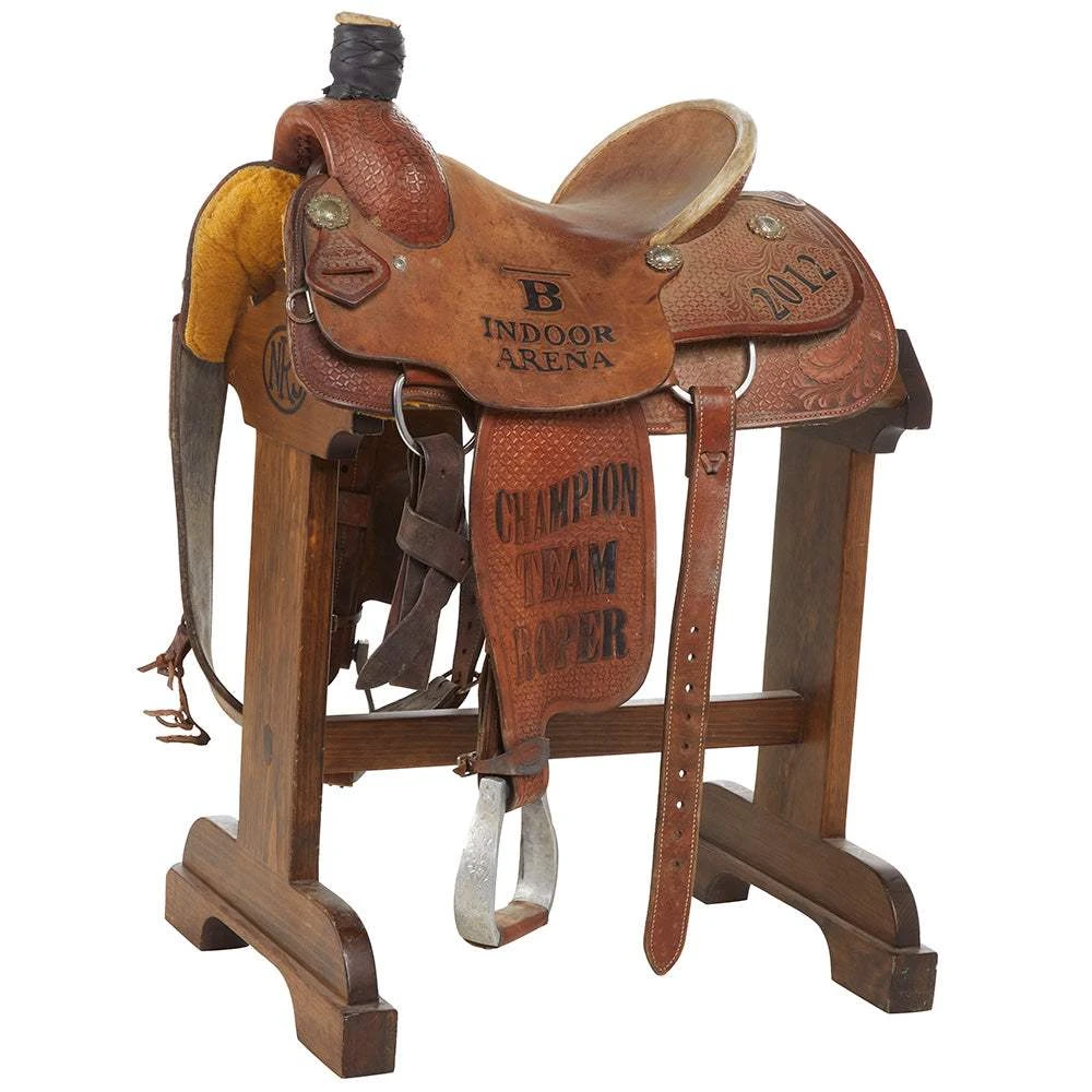 NRS Used 15in Cowboy Classic Trophy Team Roper 1 NRS Used 15in Cowboy Classic Trophy Team Roper