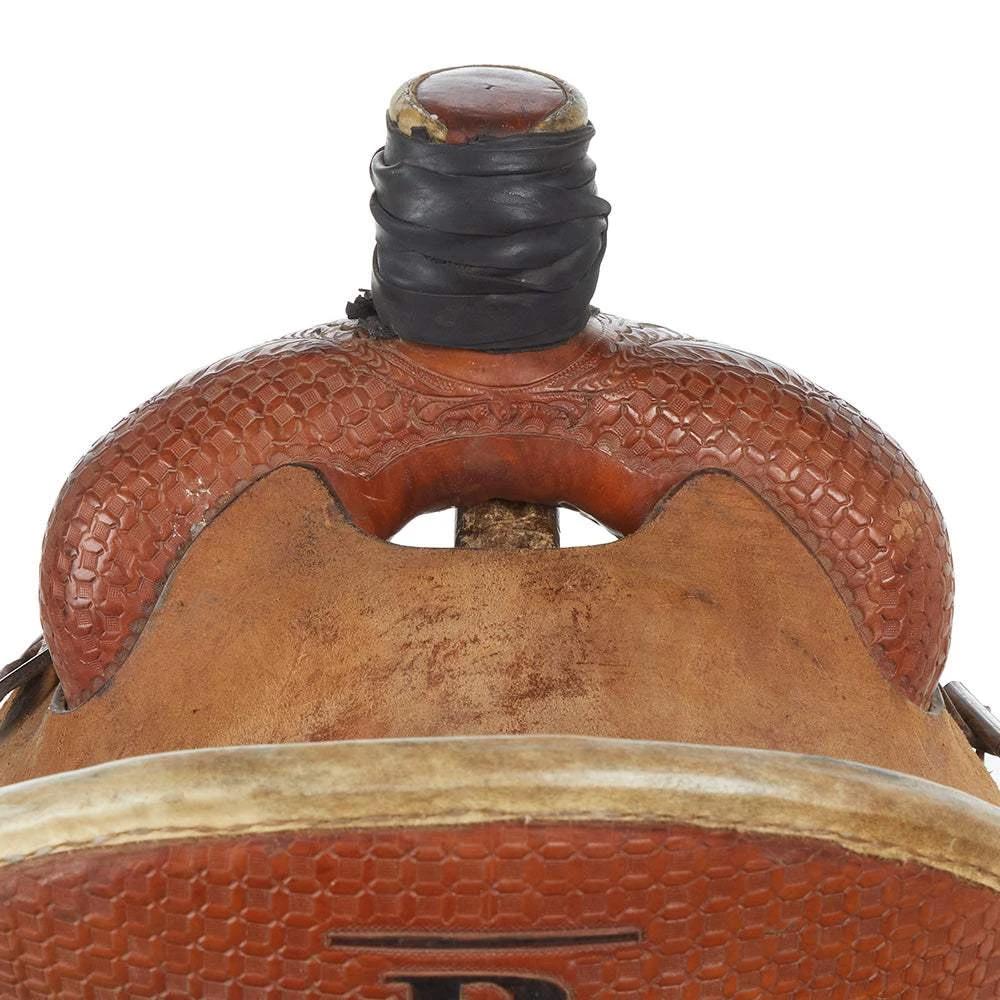 NRS Used 15in Cowboy Classic Trophy Team Roper 3 NRS Used 15in Cowboy Classic Trophy Team Roper - Image 3