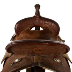 NRS Used 13.5in. Pro Series Barrel Saddle -Saddle Gear Pro Sales 02 233BR 2