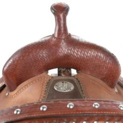 NRS Used 13.5in Double J Pozzi Pro Barrel Saddle 5 NRS Used 13.5in Double J Pozzi Pro Barrel Saddle -Saddle Gear Pro Sales 02 308BR 3