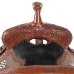 NRS Used 14.5in Charmayne James Cactus Barrel Saddle -Saddle Gear Pro Sales 02 311BR 3