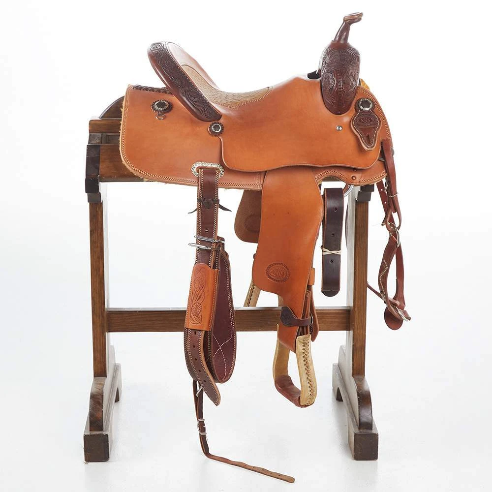 Used 15in NRS Competitor Series Barrel Saddle 2 Used 15in NRS Competitor Series Barrel Saddle - Image 2