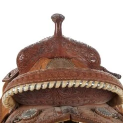 NRS Used 14in Loredo Barrel Saddle -Saddle Gear Pro Sales 02 392BR 3