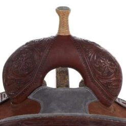 NRS Used 15in Honey Creek Saddlery Barrel Saddle -Saddle Gear Pro Sales 02 396BR 3