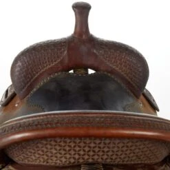 NRS Used 14in Pro Series Barrel Saddle -Saddle Gear Pro Sales 02 401BR 03