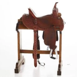 NRS Used 14in Martin FX3 Barrel Saddle -Saddle Gear Pro Sales 02 407BR 02