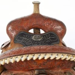 NRS Used 14in Billy Cook Barrel Saddle 5 NRS Used 14in Billy Cook Barrel Saddle -Saddle Gear Pro Sales 02 410BR 03