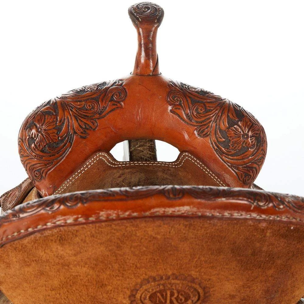 NRS Used 14.5in Competitor Series Barrel Saddle 3 NRS Used 14.5in Competitor Series Barrel Saddle - Image 3