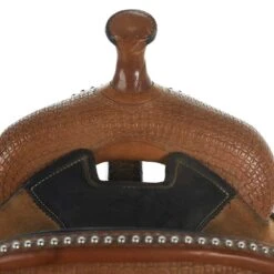 NRS Used 13.5in Top Hand Trophy Barrel Saddle -Saddle Gear Pro Sales 02 430BR 2