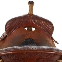 NRS Used 14in Trailer Ranch Barrel Saddle -Saddle Gear Pro Sales 02 435BR 2