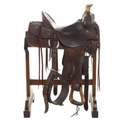 NRS Used 15in Clark Benefield Ranch Roper 4 NRS Used 15in Clark Benefield Ranch Roper -Saddle Gear Pro Sales 03 191RR 2
