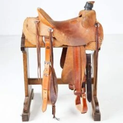 NRS Used 16in Larry Cox Ranch Roper -Saddle Gear Pro Sales 03 216RR 02