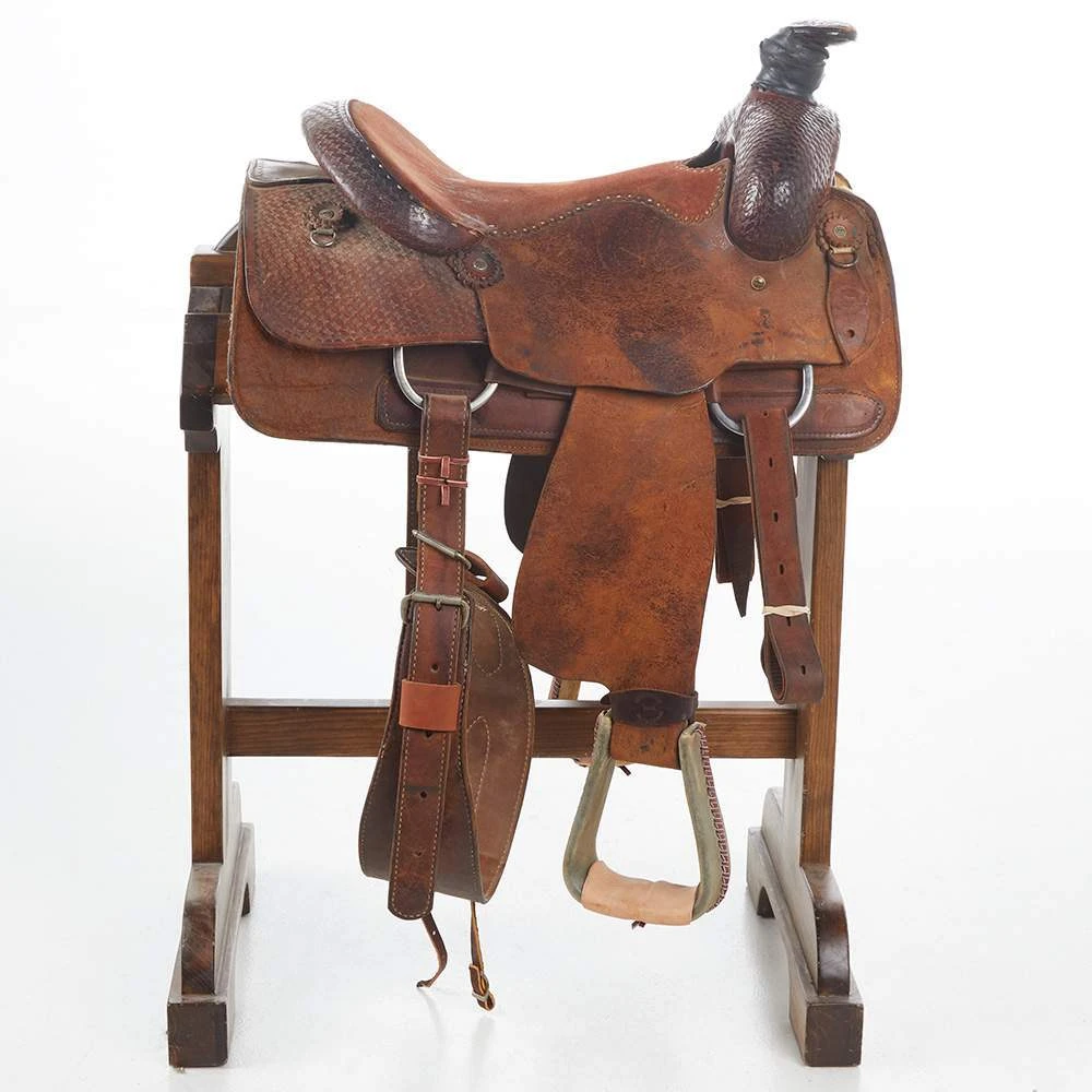 NRS Used 15.5in Chris Packard Ranch Roper 2 NRS Used 15.5in Chris Packard Ranch Roper - Image 2