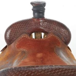 NRS Used 15.5in Chris Packard Ranch Roper 5 NRS Used 15.5in Chris Packard Ranch Roper -Saddle Gear Pro Sales 03 231RR 3