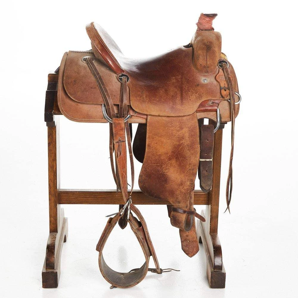 NRS Used 15.5in Robert Handy Ranch Roper 2 NRS Used 15.5in Robert Handy Ranch Roper - Image 2