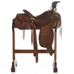 NRS Used 15.5in Olsen Stelzer Ranch Roper -Saddle Gear Pro Sales 03 261RR 1