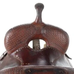 NRS Used 13.5in ML Leddy Cutting Saddle -Saddle Gear Pro Sales 04 120RC 3