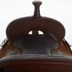 NRS Used 15.5in Tim Piland Ranch Cutter -Saddle Gear Pro Sales 04 151RC 03