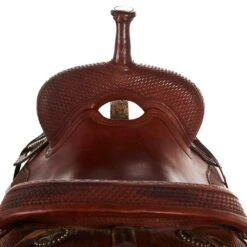NRS Used 17in Cory Cooper Cutting Saddle -Saddle Gear Pro Sales 04 158C 2