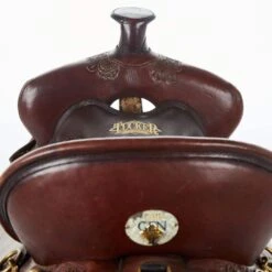 NRS Used 17.5in Tucker Trail Saddle -Saddle Gear Pro Sales 05 069T 03