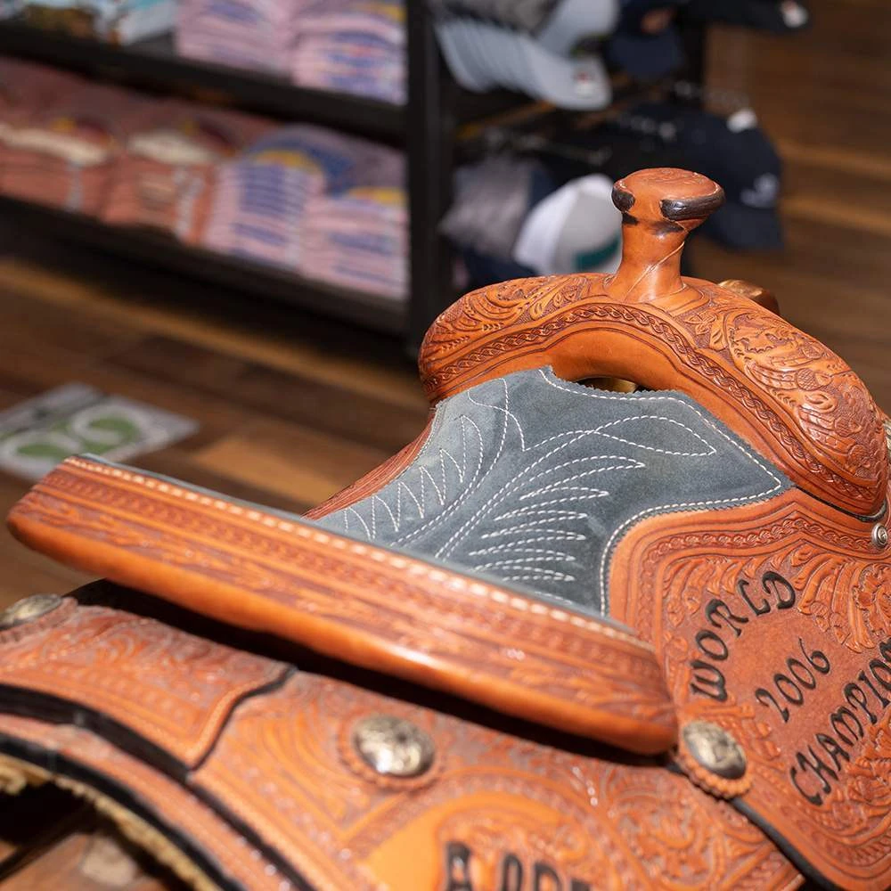 NRS Used 14in. Lazy L Trophy Team Roper 2 NRS Used 14in. Lazy L Trophy Team Roper - Image 2