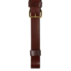 Circle Y Saddlery Walnut 3in. Flank Cinch W/ Brass Hardware -Saddle Gear Pro Sales 0804 9001 3 2
