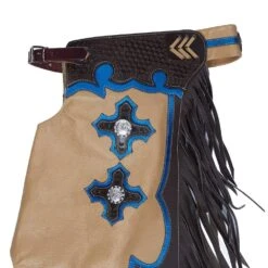 Jerry Beagley Braiding Co. Medium Youth Chap 5 Jerry Beagley Braiding Co. Medium Youth Chap -Saddle Gear Pro Sales 1001R 8