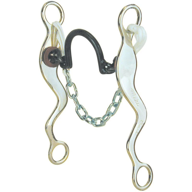 Reinsman Mike Beers Classic High Port Chain Shank Bit 1 Reinsman Mike Beers Classic High Port Chain Shank Bit