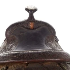 NRS Used 15.5in Longhorn All Around Saddle -Saddle Gear Pro Sales 12 042AA 2