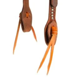 Cowperson Tack Copper Patina Dot Headstall -Saddle Gear Pro Sales 1210599 2