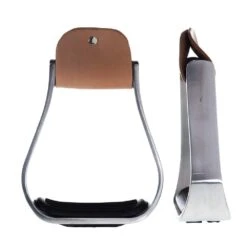 NRS 2in Aluminum Stirrups W/Rubber Tread