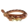 Nrs Tack Latigo Laced Harness Leather Barrel Rein