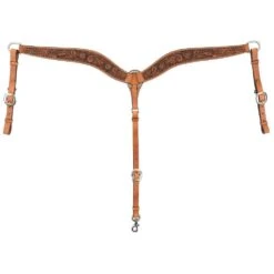 Circle Y Saddlery Texas Flower Breast Collar