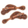 Circle Y Saddlery Texas Flower Ladies Spur Straps