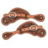 Circle Y Saddlery Texas Flower Youth Spur Straps