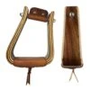 Don Orrell 3 Inch Angled Roper Walnut Stirrup