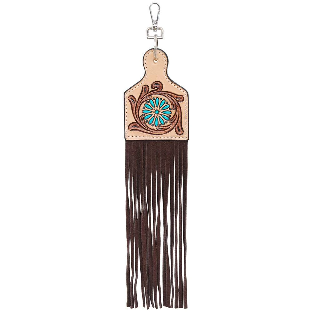 Rafter T Ranch Company Zuni Turquoise Saddle Charm 1 Rafter T Ranch Company Zuni Turquoise Saddle Charm
