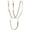 Nrs Tack Harness Leather Roping Rein German Martingale