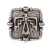 Rockin Out Designs Jewelry 1 1/2in. Square Thunderbird Concho