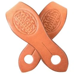 Martin Saddlery Natural Skirting Leather Medium Slobber Straps